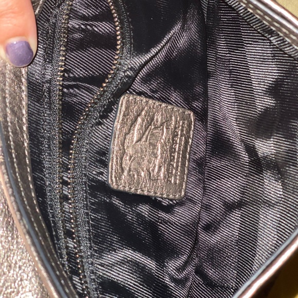 Burberry clutch grey shimmer nova check color - Picture 4 of 4